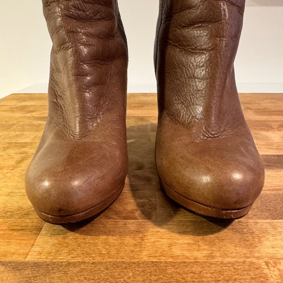 Prada Sport Leather Logo Boots - Picture 5 of 11